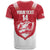 Custom Greenland Football T Shirt Come On Polar-Bamserne