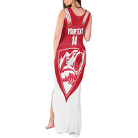 Custom Greenland Football Tank Maxi Dress Come On Polar-Bamserne