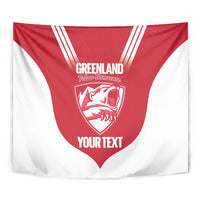 Custom Greenland Football Tapestry Come On Polar-Bamserne