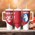 Custom Greenland Football Tumbler With Handle Come On Polar-Bamserne