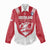 Custom Greenland Football Women Casual Shirt Come On Polar-Bamserne