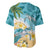 Cayman Islands Baseball Jersey Sea Turtle Plumeria Tropical Vibes