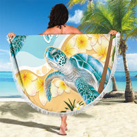 Cayman Islands Beach Blanket Sea Turtle Plumeria Tropical Vibes