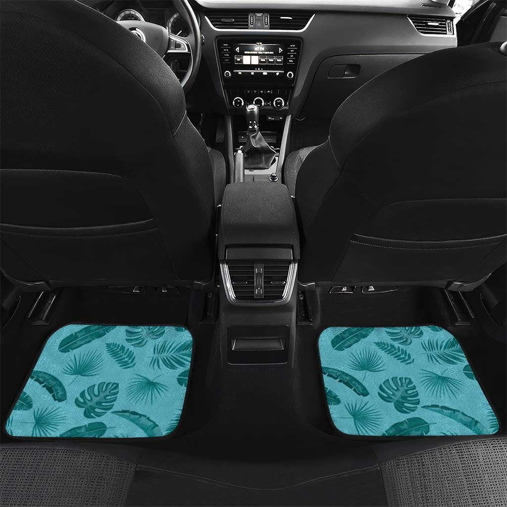 Cayman Islands Car Mats Sea Turtle Plumeria Tropical Vibes