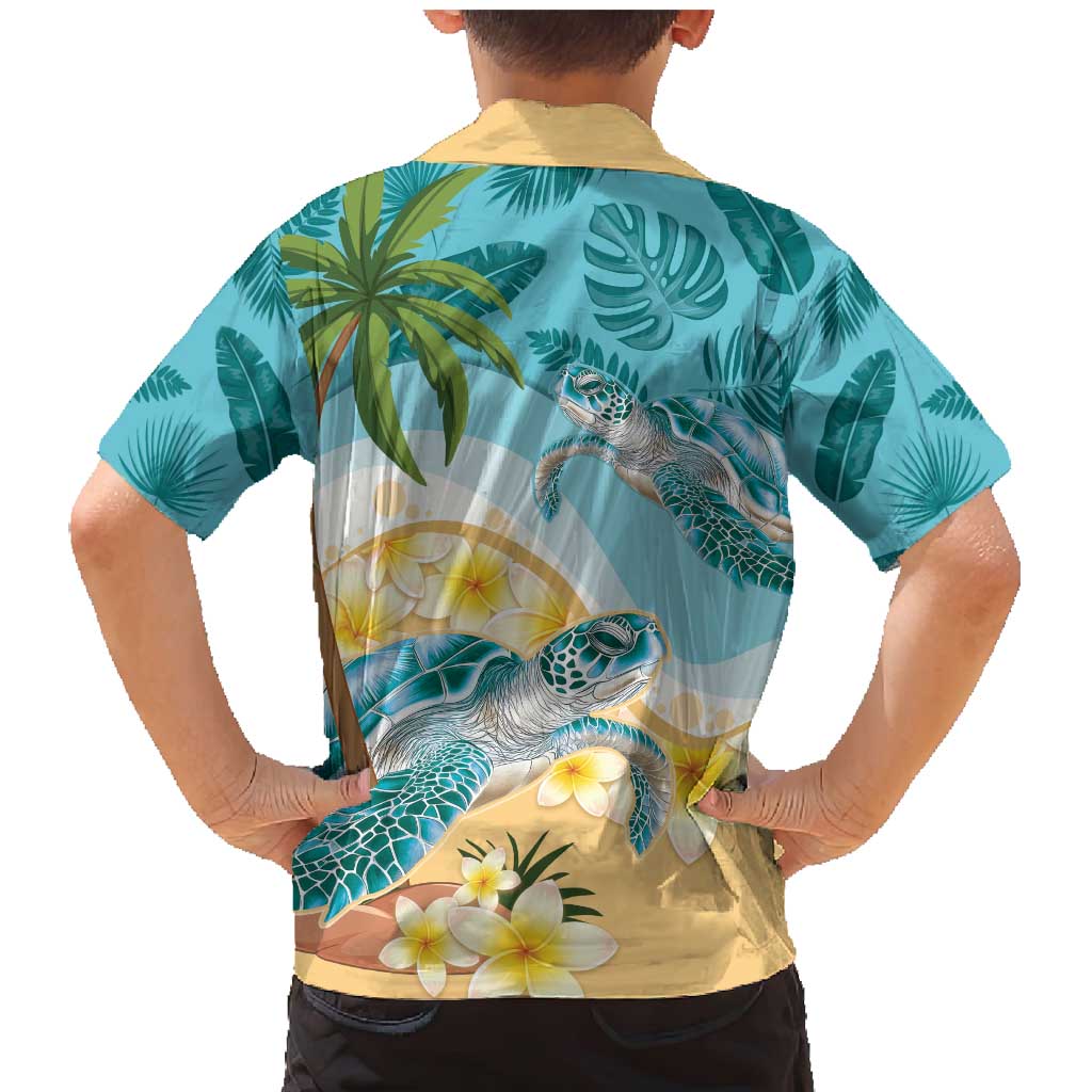 Cayman Islands Family Matching Mermaid Dress and Hawaiian Shirt Sea Turtle Plumeria Tropical Vibes
