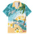 Cayman Islands Family Matching Mermaid Dress and Hawaiian Shirt Sea Turtle Plumeria Tropical Vibes