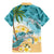 Cayman Islands Family Matching Mermaid Dress and Hawaiian Shirt Sea Turtle Plumeria Tropical Vibes