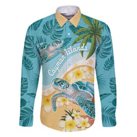 Cayman Islands Family Matching Tank Maxi Dress and Hawaiian Shirt Sea Turtle Plumeria Tropical Vibes