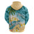 Cayman Islands Hoodie Sea Turtle Plumeria Tropical Vibes