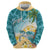 Cayman Islands Hoodie Sea Turtle Plumeria Tropical Vibes