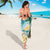 Cayman Islands Sarong Sea Turtle Plumeria Tropical Vibes
