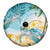 Cayman Islands Spare Tire Cover Sea Turtle Plumeria Tropical Vibes