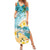 Cayman Islands Summer Maxi Dress Sea Turtle Plumeria Tropical Vibes