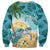 Cayman Islands Sweatshirt Sea Turtle Plumeria Tropical Vibes