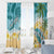 Cayman Islands Window Curtain Sea Turtle Plumeria Tropical Vibes