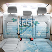 Cayman Islands 345 Back Car Seat Cover Sea Turtle Watercolor Style