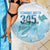Cayman Islands 345 Beach Blanket Sea Turtle Watercolor Style