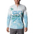 Cayman Islands 345 Button Sweatshirt Sea Turtle Watercolor Style