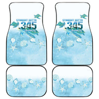 Cayman Islands 345 Car Mats Sea Turtle Watercolor Style