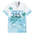 Cayman Islands 345 Family Matching Tank Maxi Dress and Hawaiian Shirt Sea Turtle Watercolor Style