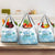 Cayman Islands 345 Grocery Bag Sea Turtle Watercolor Style