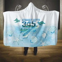 Cayman Islands 345 Hooded Blanket Sea Turtle Watercolor Style