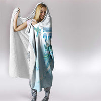 Cayman Islands 345 Hooded Blanket Sea Turtle Watercolor Style