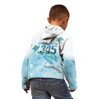 Cayman Islands 345 Kid Hoodie Sea Turtle Watercolor Style