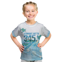 Cayman Islands 345 Kid T Shirt Sea Turtle Watercolor Style