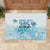 Cayman Islands 345 Rubber Doormat Sea Turtle Watercolor Style