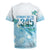 Cayman Islands 345 Rugby Jersey Sea Turtle Watercolor Style