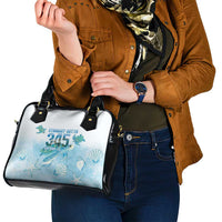 Cayman Islands 345 Shoulder Handbag Sea Turtle Watercolor Style