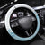 Cayman Islands 345 Steering Wheel Cover Sea Turtle Watercolor Style