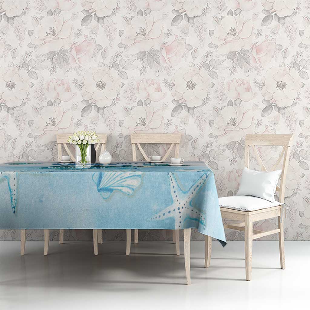 Cayman Islands 345 Tablecloth Sea Turtle Watercolor Style