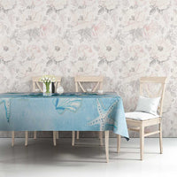 Cayman Islands 345 Tablecloth Sea Turtle Watercolor Style