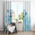 Cayman Islands 345 Window Curtain Sea Turtle Watercolor Style