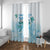 Cayman Islands 345 Window Curtain Sea Turtle Watercolor Style