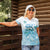 Cayman Islands 345 Women Polo Shirt Sea Turtle Watercolor Style