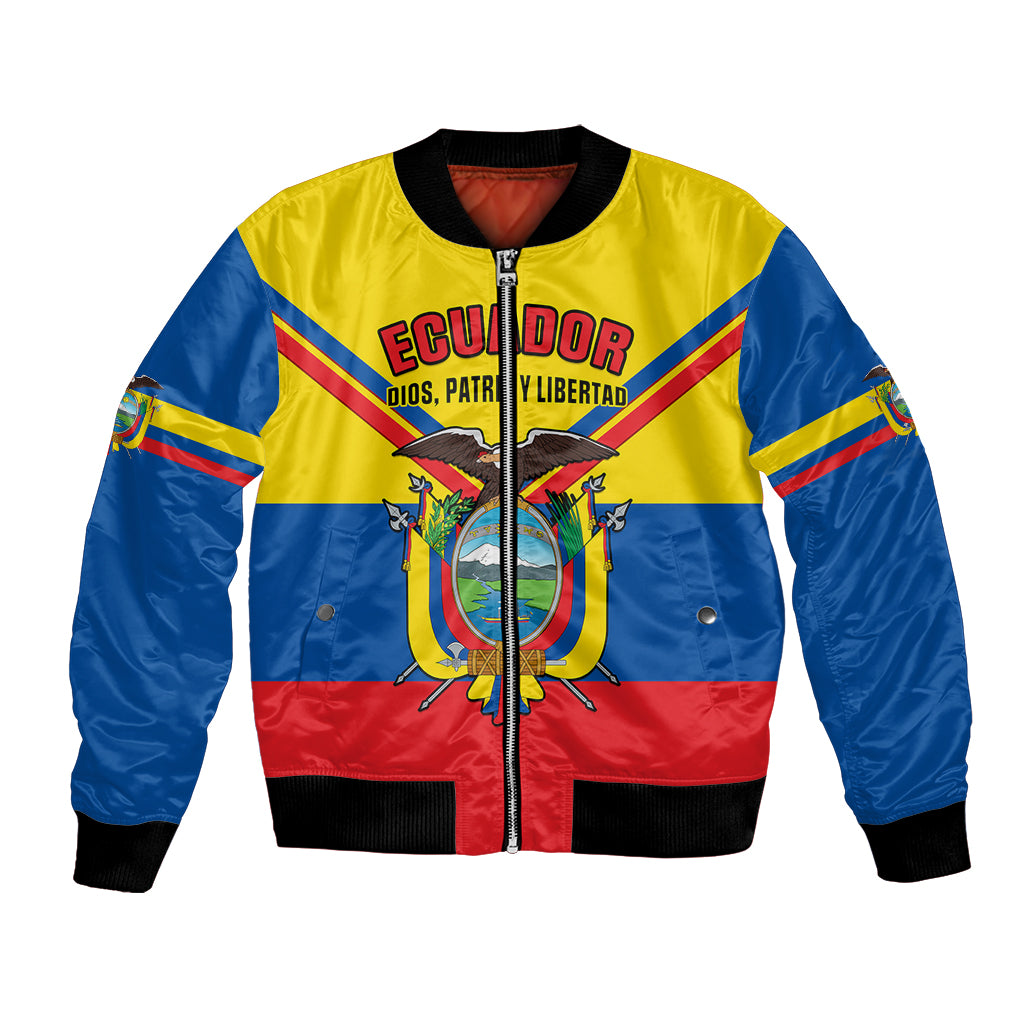 personalised-ecuador-bomber-jacket-ecuadorian-coat-of-arms-yellow-version