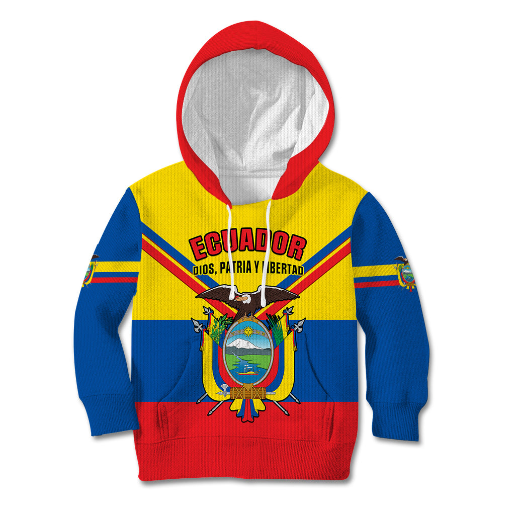 personalised-ecuador-kid-hoodie-ecuadorian-coat-of-arms-yellow-version