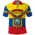 Personalised Ecuador Polo Shirt Ecuadorian Coat Of Arms Yellow Version - Wonder Print Shop