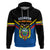 Ecuador Hoodie Ecuadorian Coat Of Arms Black Version - Wonder Print Shop