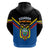 Ecuador Hoodie Ecuadorian Coat Of Arms Black Version - Wonder Print Shop