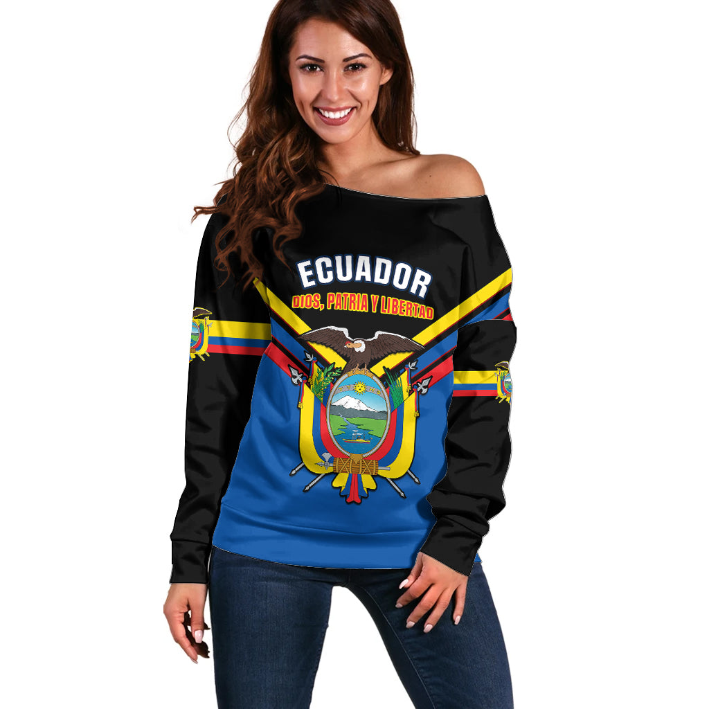 ecuador-off-shoulder-sweater-ecuadorian-coat-of-arms-black-version