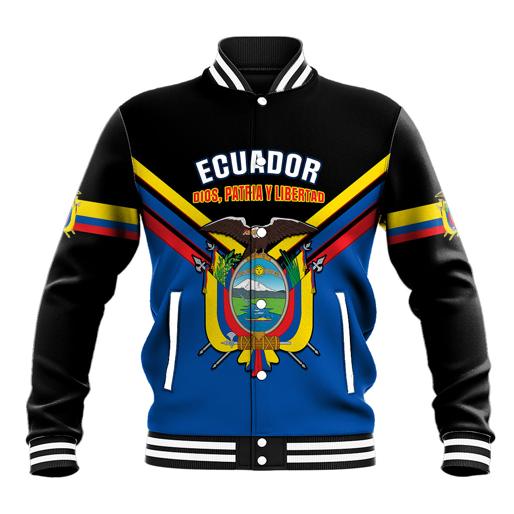 personalised-ecuador-baseball-jacket-ecuadorian-coat-of-arms-black-version