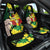 Benin National Day Car Seat Cover Happy 64th Independence Anniversary Yellow Allamanda - Wonder Print Shop