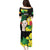 Benin National Day Family Matching Puletasi and Hawaiian Shirt Happy 64th Independence Anniversary Yellow Allamanda - Wonder Print Shop