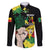 Benin National Day Family Matching Summer Maxi Dress and Hawaiian Shirt Happy 64th Independence Anniversary Yellow Allamanda - Wonder Print Shop