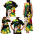 Benin National Day Family Matching Tank Maxi Dress and Hawaiian Shirt Happy 64th Independence Anniversary Yellow Allamanda - Wonder Print Shop