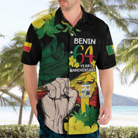 Benin National Day Hawaiian Shirt Happy 64th Independence Anniversary Yellow Allamanda - Wonder Print Shop
